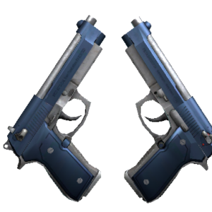 Dual Berettas | Anodized Navy (Minimal Wear)