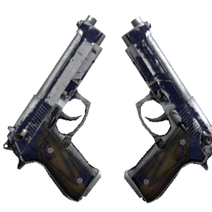 Dual Berettas | Moon in Libra (Battle-Scarred)