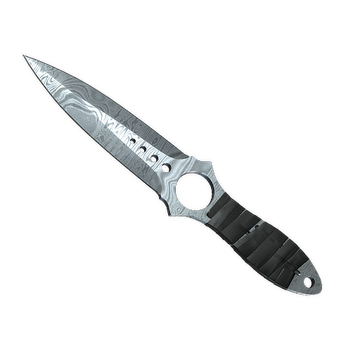 ★ StatTrak™ Skeleton Knife | Damascus Steel (Well-Worn)
