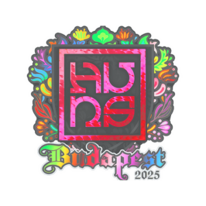 Sticker | The Huns (Holo) | Budapest 2025
