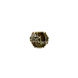 Sticker | tonyblack (Gold) | London 2018